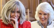 Królowa Camilla i Brigitte Macron zostawiły swoich mężów. Tak się razem bawiły