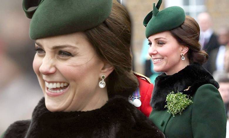 Księżna Kate w ciąży na obchodach St. Patrick's Day