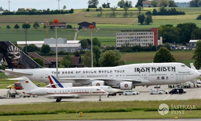 Gigantyczny samolot Iron Maiden kontra maszyny najważniejszych polityków świata!