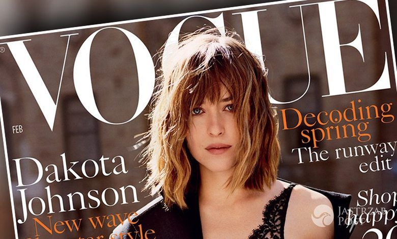 Dakota Johnson na swojej kolejnej, tym razem bardzo zmysłowej okładce "Vogue'a"