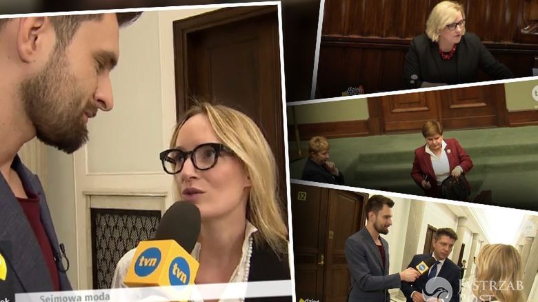 Sejmowa moda okiem Dzień dobry TVN. (fot. Dziendobry.tvn.pl)