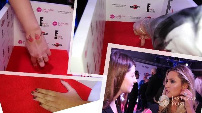 Manicure i biżuteria gwiazd