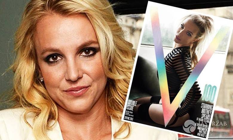 Kusząca Britney Spears na trzech okładkach jubileuszowego "V Magazine"