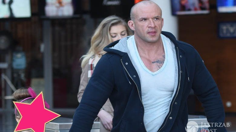 Tomasz Oświecimski z córką Mają zdjęcia