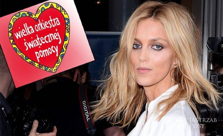 Anja Rubik wzięła udział w Wielkiej Orkiestrze Świątecznej pomocy. Taką propozycję ciężko będzie przebić innym gwiazdom