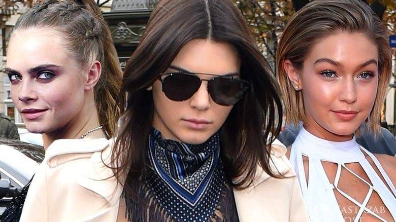 Najbardziej wpływowe kobiety w serwisach społecznościowych: Cara Delevingne, Kendall Jenner, Gigi Hadid (fot. ONS, East News)