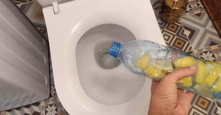 Uwarzyła napój z cytryny i limonki. Kiedy wlała go do WC, była w szoku