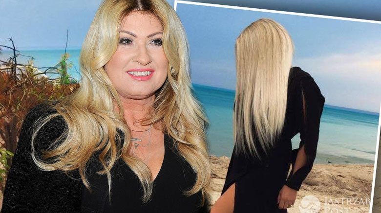 Beata Kozidrak na planie teledysku "Upiłam się tobą" (fot. ONS / Jastrząb Post Exclusive)