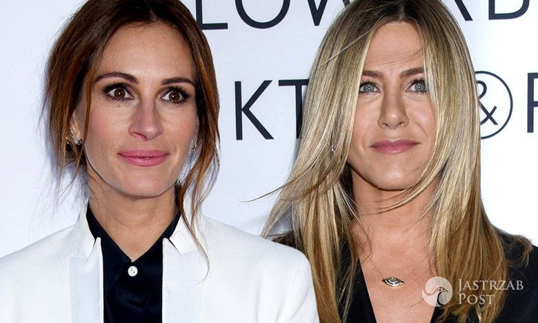 Pojedynek na stylizacje i zgrabne nogi: seksowna Julia Roberts w bieli kontra Jennifer Aniston na czarno na premierze filmu