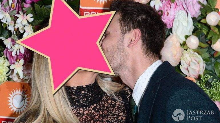 Mateusz Banasiuk i Karolina Szostak na ściance