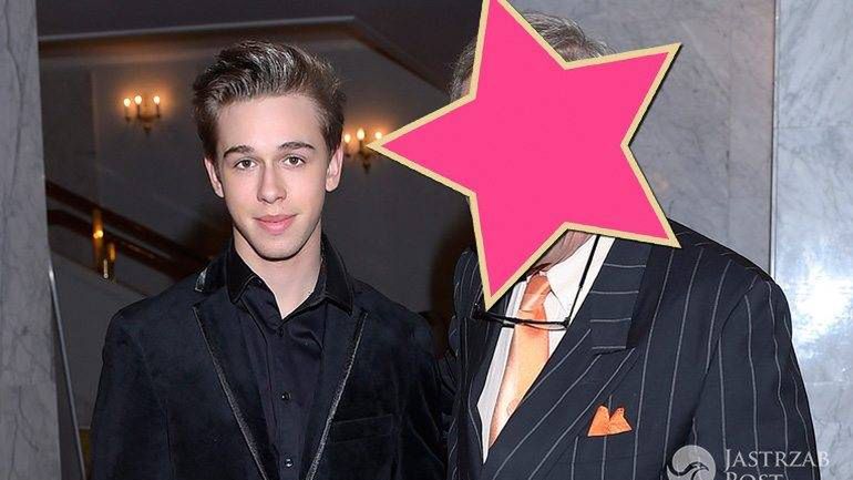 Andrzej Strzelecki z synem Antonim