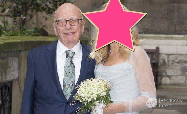 85-letni magnat medialny - Rupert Murdoch poślubił sporo młodszą modelkę!