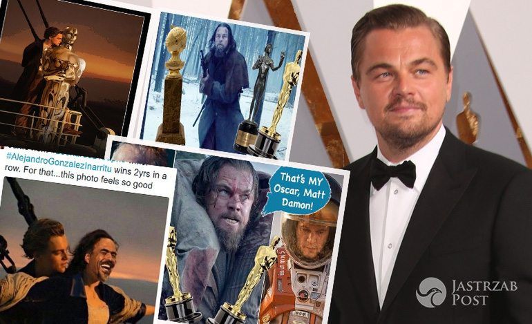 Memy - Lenoardo DiCaprio, Oscary 2016
