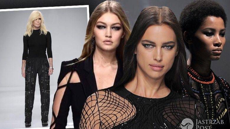 Modelki w pokazie kolekcji haute couture Atelier Versace wiosna-lato 2016 (fot. ONS, Instagram)