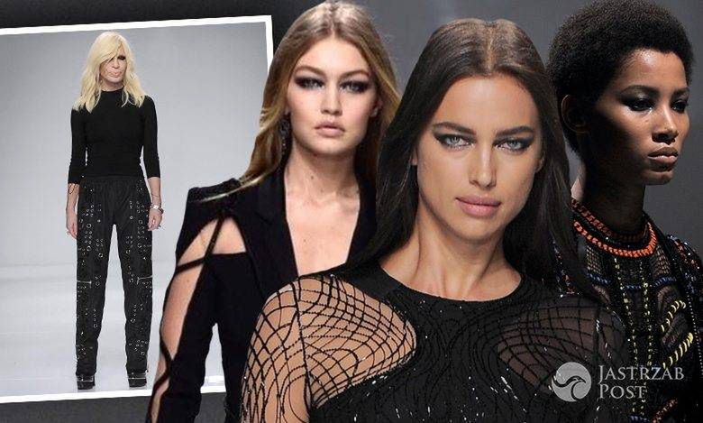 Modelki w pokazie kolekcji haute couture Atelier Versace wiosna-lato 2016 (fot. ONS, Instagram)