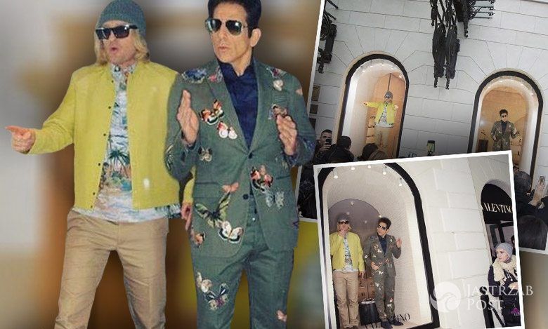 Derek Zoolander zakorkował centrum Rzymu. Tłumy fanów modela szturmowały słynny włoski butik [INSTAGRAM]