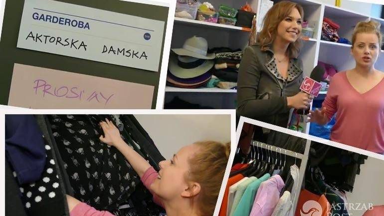 Paulina Chruściel na planie "Singielki" - garderoba