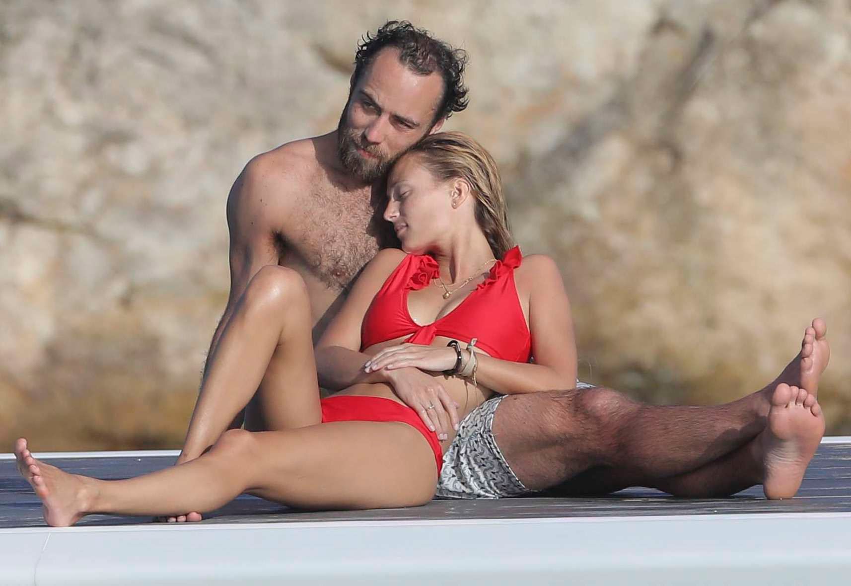 James Middleton z dziewczyną