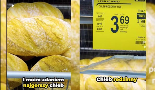Najgorszy chleb w Biedronce (Youtube)