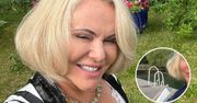 Joanna Kurowska łapie słońce bez grama makijażu na twarzy. "Jest moc"