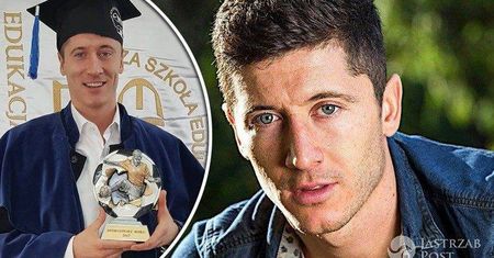HIT! Robert Lewandowski nie jest zadowolony ze swojej edukacji. Piłkarz zamierza kontynuować naukę!