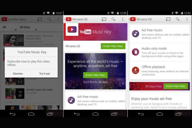 Szykuje się YouTube Music Key - posłuchasz muzyki bez reklam i offline