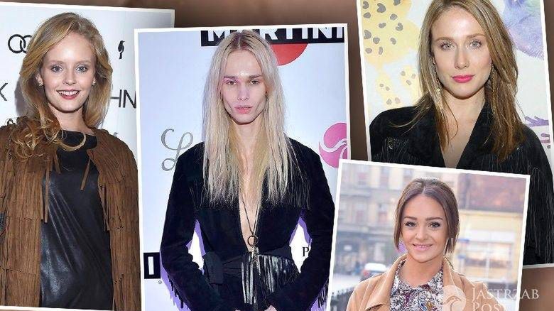 gwiazdy w kurtkach zamszowych