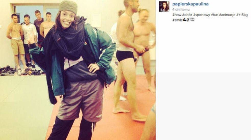 Paulina Papierska na obozie treningowym
zdjęcie: screen Instagram