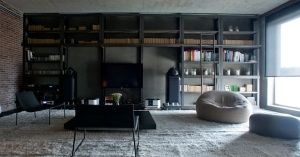 Męskie mieszkanie w stylu industrialnym