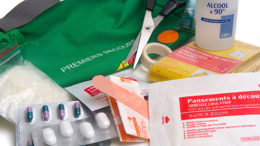 Apteczka to podstawa.