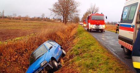 Wypadek w Stróżewie