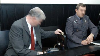 Po lewej gen. Mieczysław Walentynowicz