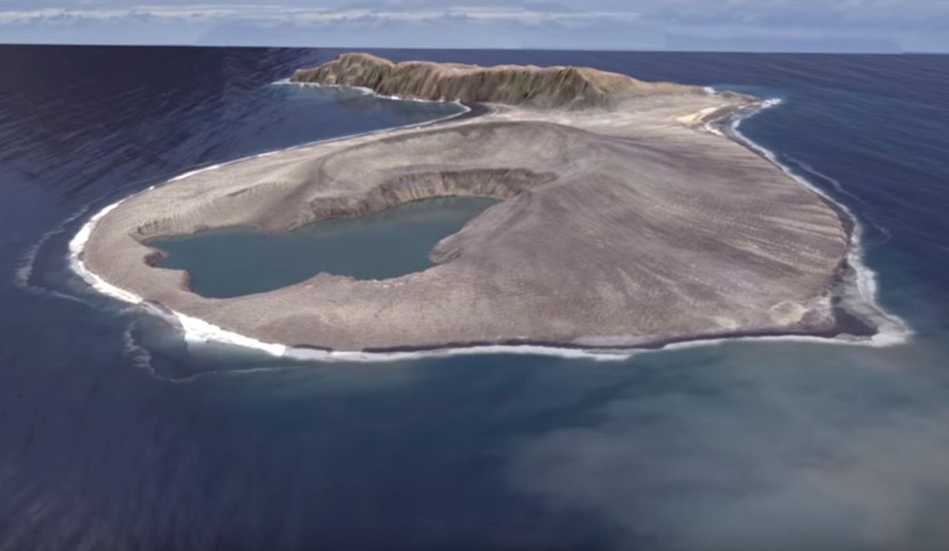 Najmłodsza wyspa na świecie. Zobacz, jak się narodziła