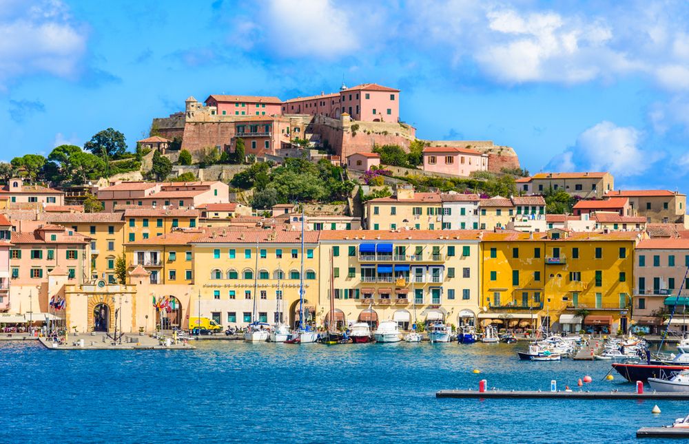 Portoferraio na wyspie Elba 
