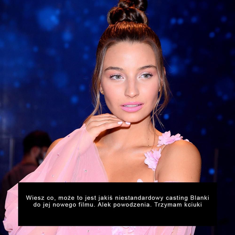Julia Wieniawa na wieść o związku Barona z Blanką Lipińska