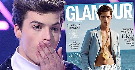 Prawdziwy rarytas! Mamy całą ODRZUCONĄ sesję Huberta Gromadzkiego do "Glamour"! Te zdjęcia miały pojawić się w magazynie!