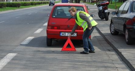 Niebezpieczeństwo! Zobacz jak ustawić trójkąt