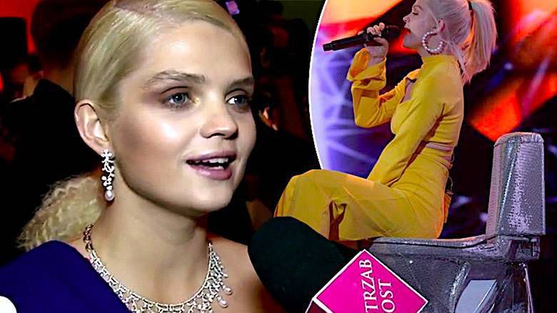 Margaret Melodifestivalen występ kibel, toaleta