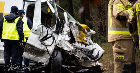 Poważny wypadek między Piłą a Starą Łubianką