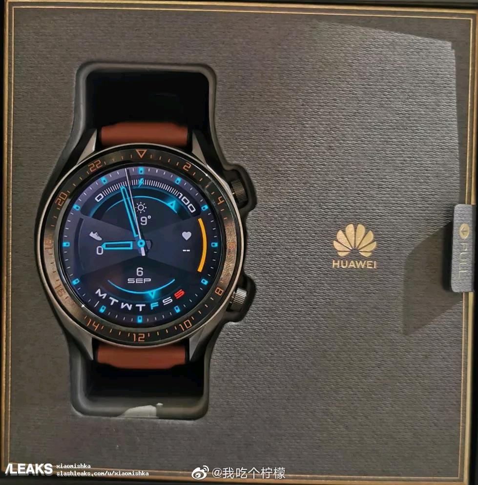 Huawei Watch GT 2. Wyciekły pierwsze zdjęcia. Szykuje się godny następca