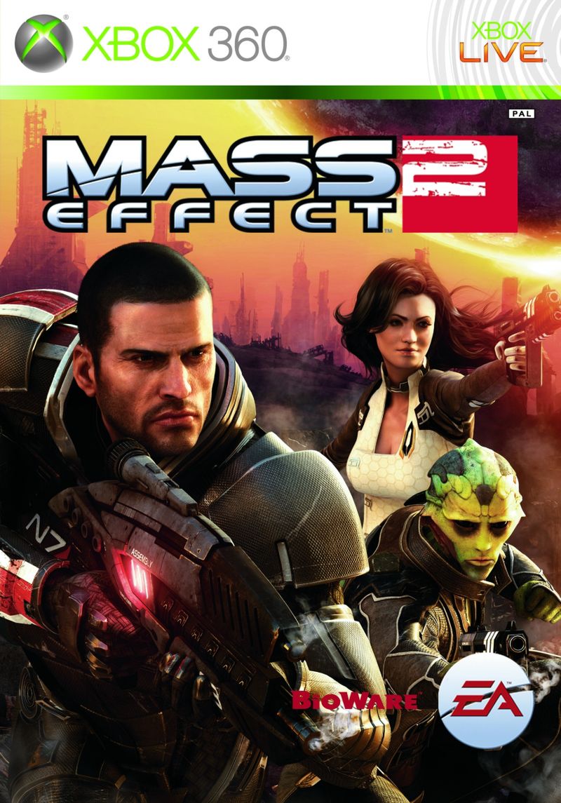 Okładka Mass Effect 2 jest jakaś taka...