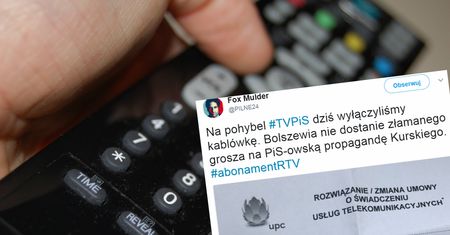 Zrezygnował z kablówki, bo ma dosyć PiS. "Bolszewia nie dostanie złamanego grosza"