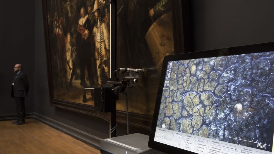 "Straż nocna" Rembrandta będzie konserwowana na oczach widzów w Rijksmuseum w Amsterdamie