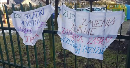 Kobiety kontra ZUS. Niemy protest w całej Polsce