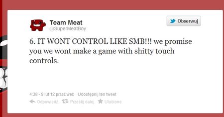 Super Meat Boy na telefony to wielka improwizacja