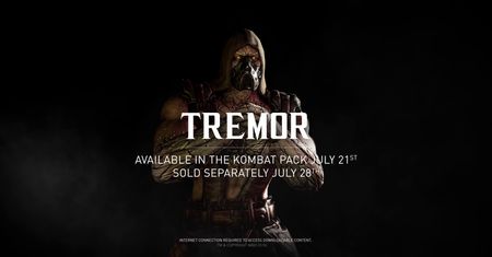 Tremor już jutro zacznie miażdżyć czaszki w Mortal Kombat X