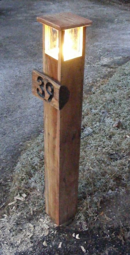 Garden Bollard Light