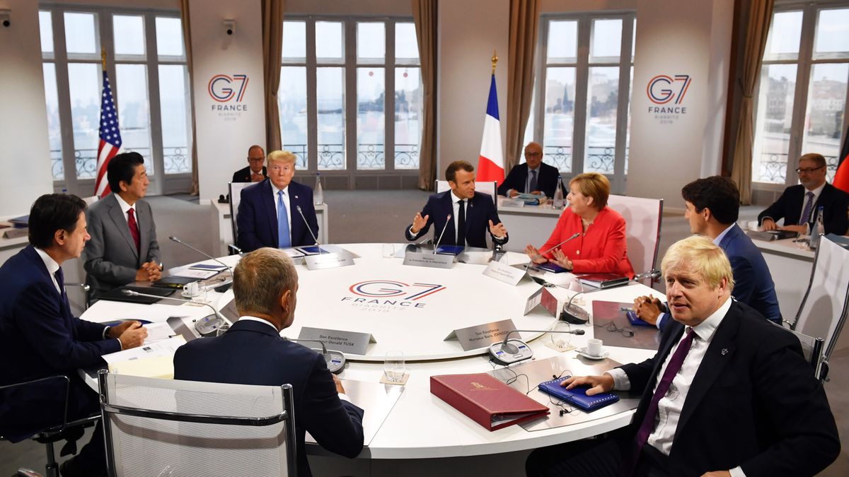 Spotkanie Trump-Johnson w ramach szczytu G7.