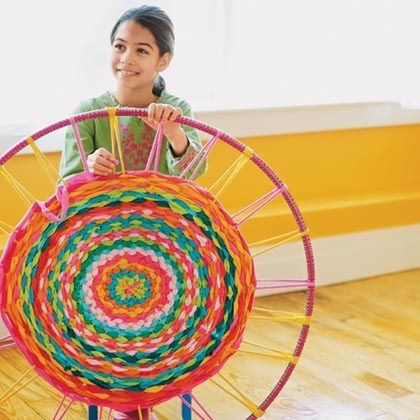 Hula Hoop T-shirt Rug