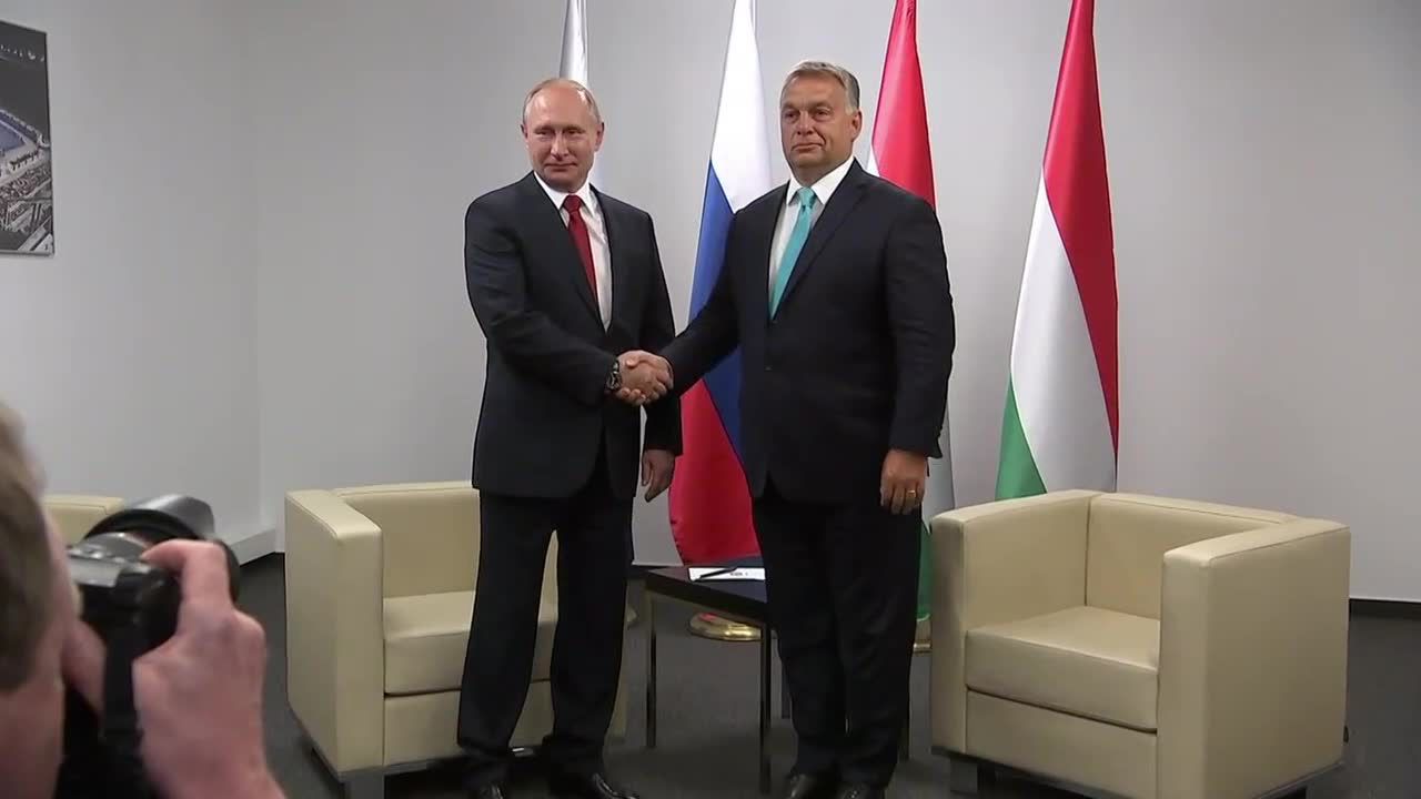 Viktor Orban przyjął w Budapeszcie Władimira Putina